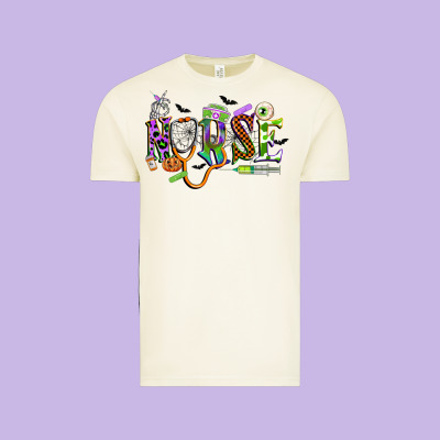 Halloween Nurse Vintage Tee Designed By Cowgirlartshop