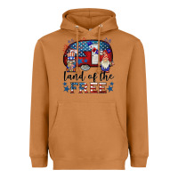 Meerkat land of the free caravan gnomies Heavyweight Hoodie - BarkalooDesign