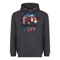 Smoke land of the free caravan gnomies Heavyweight Hoodie - BarkalooDesign