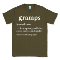 Army Green Grandpa Gift for Gramps, Fathers Day Birthday Gift Idea Classic Tee - trangStudio