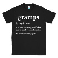 Black Grandpa Gift for Gramps, Fathers Day Birthday Gift Idea Classic Tee - trangStudio