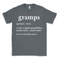 Charcoal Heather Grandpa Gift for Gramps, Fathers Day Birthday Gift Idea Classic Tee - trangStudio