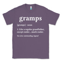 Lavender Grandpa Gift for Gramps, Fathers Day Birthday Gift Idea Classic Tee - trangStudio