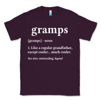 Plum Grandpa Gift for Gramps, Fathers Day Birthday Gift Idea Classic Tee - trangStudio