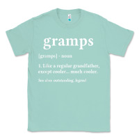 Seafoam Grandpa Gift for Gramps, Fathers Day Birthday Gift Idea Classic Tee - trangStudio