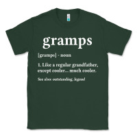 Sports Green Grandpa Gift for Gramps, Fathers Day Birthday Gift Idea Classic Tee - trangStudio