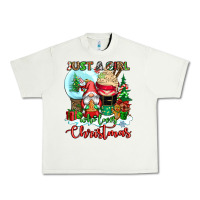 Pistachio just a girl who loves christmas Urban Heavy Tee - CowGirlArtShop