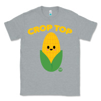 Heather Grey corn t  shirt c r o p t o p t  shirt Classic Tee - trangStudio