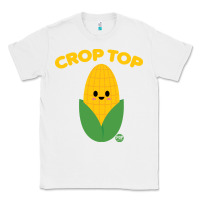 White corn t  shirt c r o p t o p t  shirt Classic Tee - trangStudio