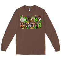 Chestnut Lucky hunter St. Patrick's Day Long Sleeve Tee - OliviaCreatesArt