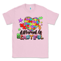 Bubblegum Pink Different is beautiful Classic Tee - NancyCooperArtShop