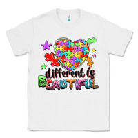 White Different is beautiful Classic Tee - NancyCooperArtShop
