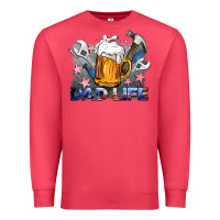 Cardinal dad life beer and tools Premium Sweatshirt - BarkalooDesign