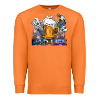 Carrot dad life beer and tools Premium Sweatshirt - BarkalooDesign