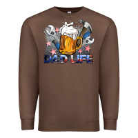 Chestnut dad life beer and tools Premium Sweatshirt - BarkalooDesign