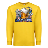 Lemon dad life beer and tools Premium Sweatshirt - BarkalooDesign