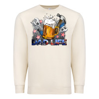 Sandshell dad life beer and tools Premium Sweatshirt - BarkalooDesign