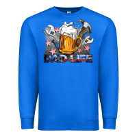 True Royal dad life beer and tools Premium Sweatshirt - BarkalooDesign