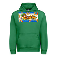 Emerald shalom with olive branch Urban Hoodie - AdoDesignShop