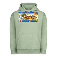 Pigment Oil Green shalom with olive branch Urban Hoodie - AdoDesignShop