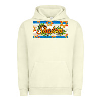 Pigment Pistachio shalom with olive branch Urban Hoodie - AdoDesignShop