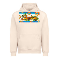 Sandshell shalom with olive branch Urban Hoodie - AdoDesignShop