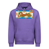 Tulip shalom with olive branch Urban Hoodie - AdoDesignShop
