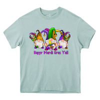 Arona happy mardi gras y'all gnomes Heavy Core Tee - RanaPortraitStore
