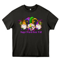 Asphalt happy mardi gras y'all gnomes Heavy Core Tee - RanaPortraitStore