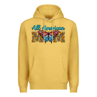 Antique Gold All American Mom Butterfly Premium Hoodie - LillyAllenDesigns