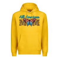 Lemon All American Mom Butterfly Premium Hoodie - LillyAllenDesigns