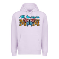 Lilac All American Mom Butterfly Premium Hoodie - LillyAllenDesigns