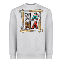 Baseball Mama Heavyweight Sweatshirt | Teevron