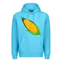 Ocean Blue corn costume funny halloween party thanksgiving kids t shirt Premium Hoodie - trangStudio