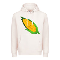 Pale Pink corn costume funny halloween party thanksgiving kids t shirt Premium Hoodie - trangStudio