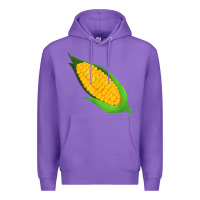 Purple corn costume funny halloween party thanksgiving kids t shirt Premium Hoodie - trangStudio