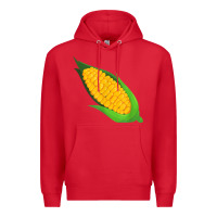 Red corn costume funny halloween party thanksgiving kids t shirt Premium Hoodie - trangStudio