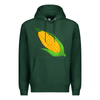 Sports Green corn costume funny halloween party thanksgiving kids t shirt Premium Hoodie - trangStudio