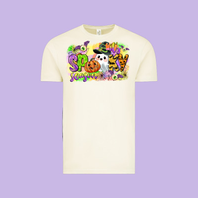 Its Spooky Season Vintage Tee Designed By Cowgirlartshop