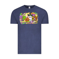 Vintage Denim its spooky season Vintage Tee - CowGirlArtShop