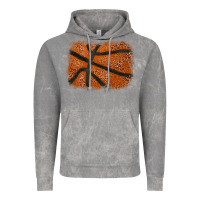 Cloud Rock Basketball leopard glitter background Vintage Hoodie - HowdyJamesFarm