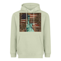Matcha statue of liberty tumbler Heavyweight Hoodie - BarkalooDesign