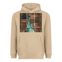 Mushroom statue of liberty tumbler Heavyweight Hoodie - BarkalooDesign