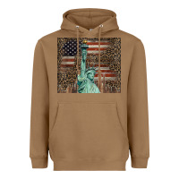 Toasted Coconut statue of liberty tumbler Heavyweight Hoodie - BarkalooDesign