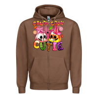 Chestnut candy corn cutie Zipper Hoodie - Artiststas