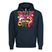 Navy candy corn cutie Zipper Hoodie - Artiststas