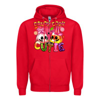 Red candy corn cutie Zipper Hoodie - Artiststas