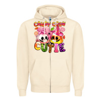 Sandshell candy corn cutie Zipper Hoodie - Artiststas
