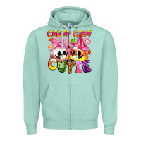 Seafoam candy corn cutie Zipper Hoodie - Artiststas