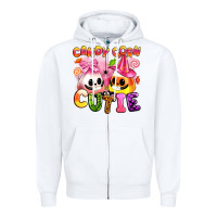 White candy corn cutie Zipper Hoodie - Artiststas